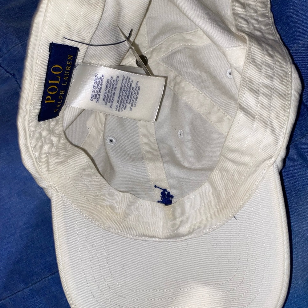 *New*Classic White Polo Cap